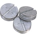 Totalturf 14007 Gray Weatherproof Closure Plugs  4 per Bag TO157816